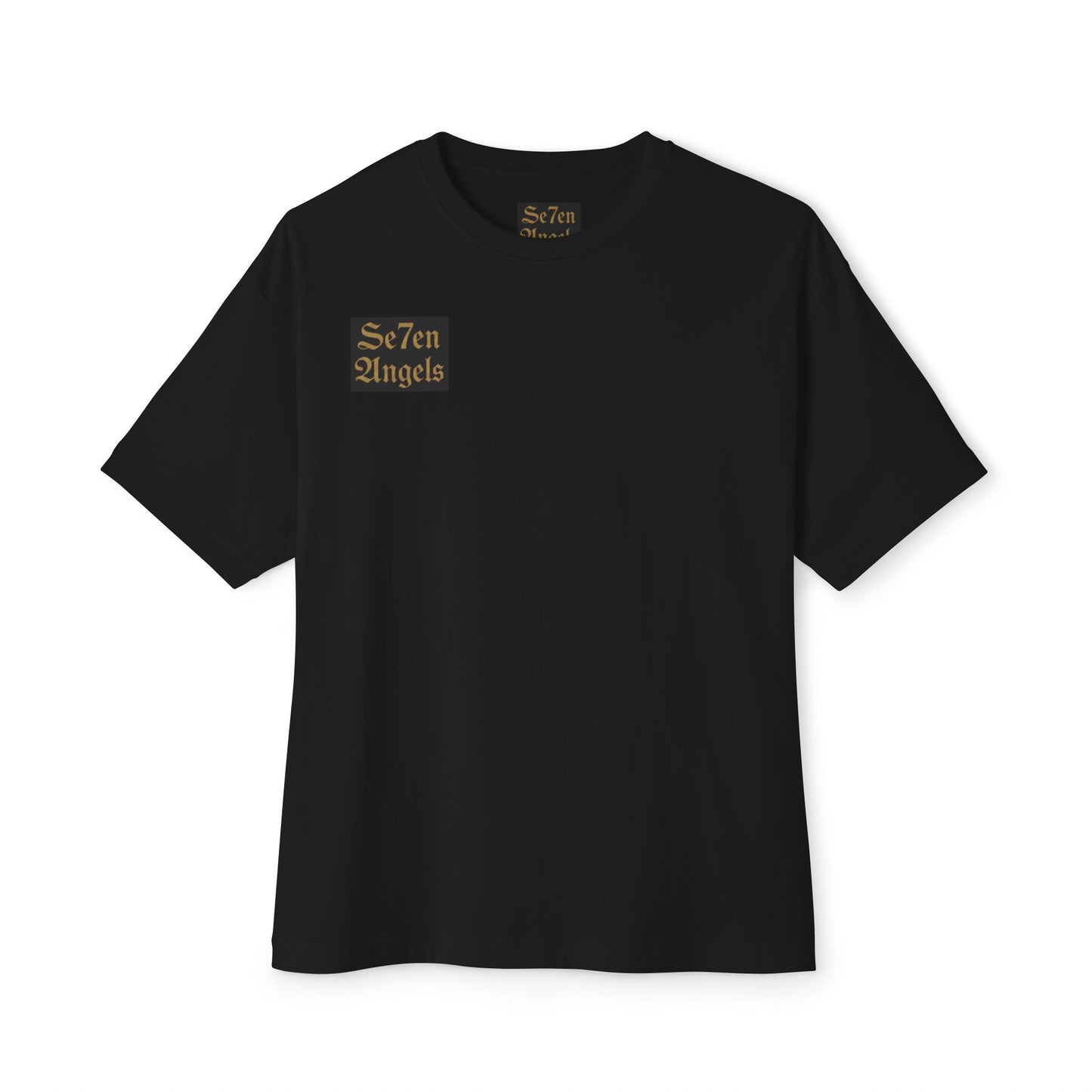 Boxy Tee — 'Se7en Angels' Vintage Angel Graphic T‑Shirt
